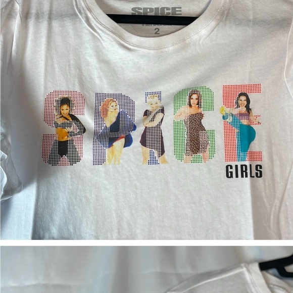 Torrid Sz 2(18/20) Spice Girls Classic Fit Crew T-Shirt - Picture 2 of 5